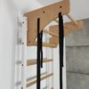 Zestaw gimnastyczny drewniany / rehabilitacyjny  (drabinka gimnastyczna + drążek + huśtawki) 250 x 90 cm