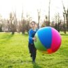 Kolorowa tęczowa piłka balonowa